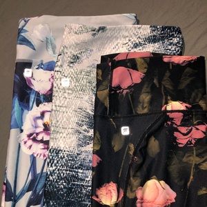 Lot of 3 XL Fabletics leggings